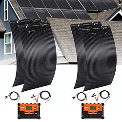 400W Semi-Flexible Solar Panel Kit Lightweight