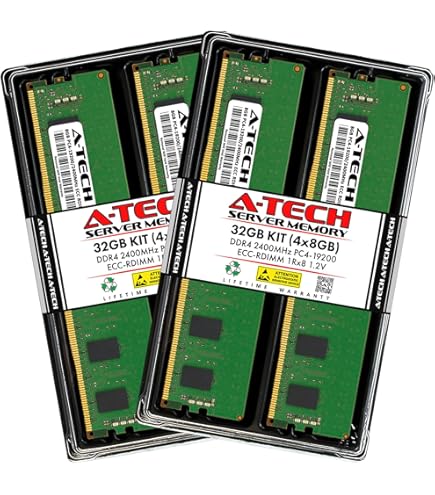 Micron Memory Bundle with 256GB (8x32GB) DDR4 PC4-21333 2666MHz (8