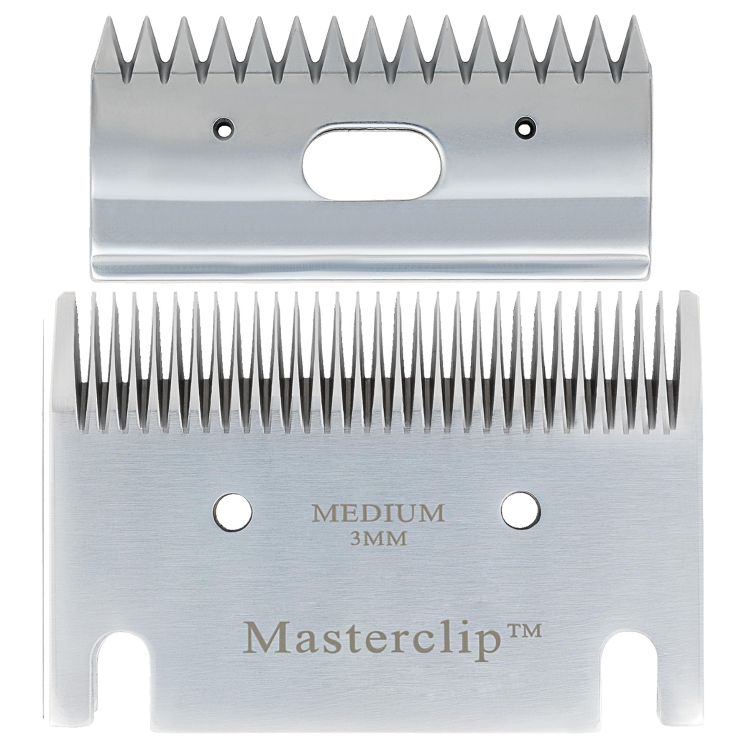Masterclip Horse Clipping Blades Fit Liveryman Calypso Heiniger Dextella Maxtra (3mm Medium Cut)