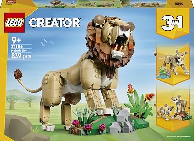 Creator 3in1 Wilde Tiere: Majestätischer Löwe 31386