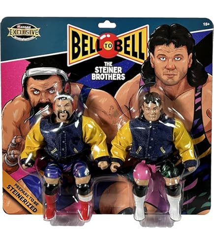 Amazon.com: Ringside (Variant Stripes Gear) Steiner Brothers 2
