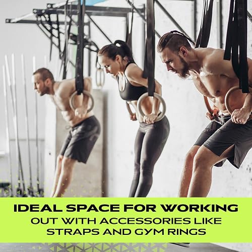 R2 Wall Mounted Pull Up Bar – 500 Lb Capacity, Heavy-Duty Steel, For Home Or Gym Upper Body Workouts
