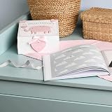 ukgiftstoreonline Baby Girl Memories Keepsake Box Vintage Pink Wood view 7