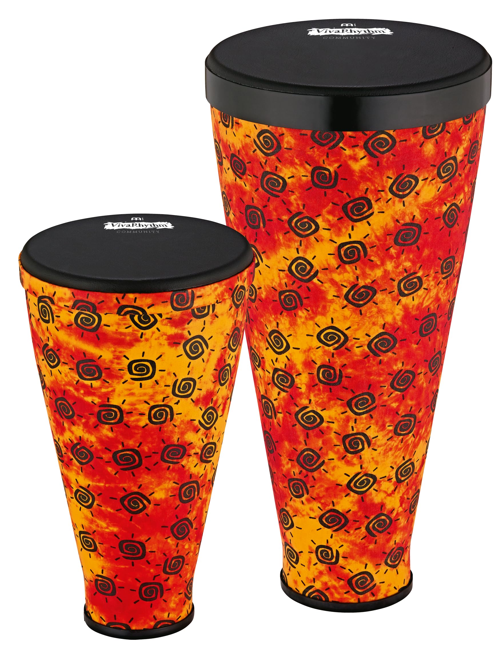 'Meinl Soft Sound Viva Rhythm VR Sdset NH Series Drum Set Stack 24 – 12 "