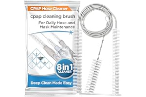 RESPLABS MEDICAL INC. resplabs CPAP Hose Cleaning Brush 8 in 1 CPAP Cleaner for 22mm, 15mm CPAP Tubing, Mask, Cushions, Humidifiers & Water Chambers