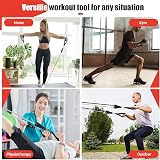 COFOF Resistance Bands Set with Handles 150lb Stackable Workout Poster view 6