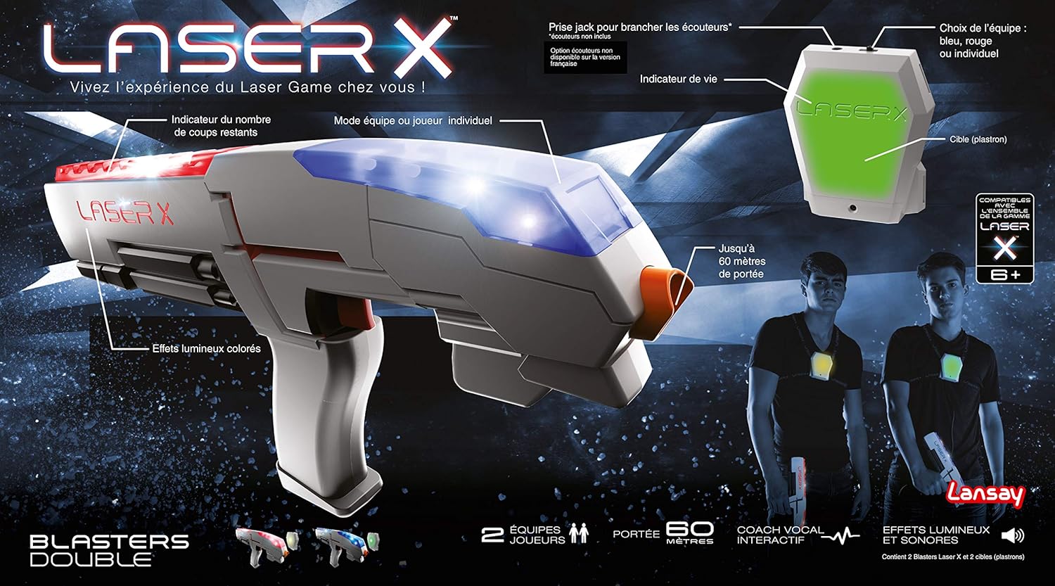 pistola laser x doble amazon