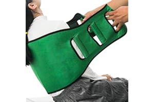 KkaFFe Bed Transfer Board Extra Wide Non-Slip, Auxiliary Bed Transfer Sling for The Elderly and People with Lower Limb Weakness, Bed Assist Handle Back for People with Bedridden People(Green)