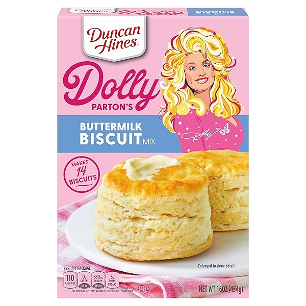 DUNCAN HINES DOLLY PARTON’S BUTTERMILK BISCUIT MIX, 16...