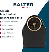 Salter Doctor Style Mechanical Bathroom Scale 150 kg Gold Black view 2