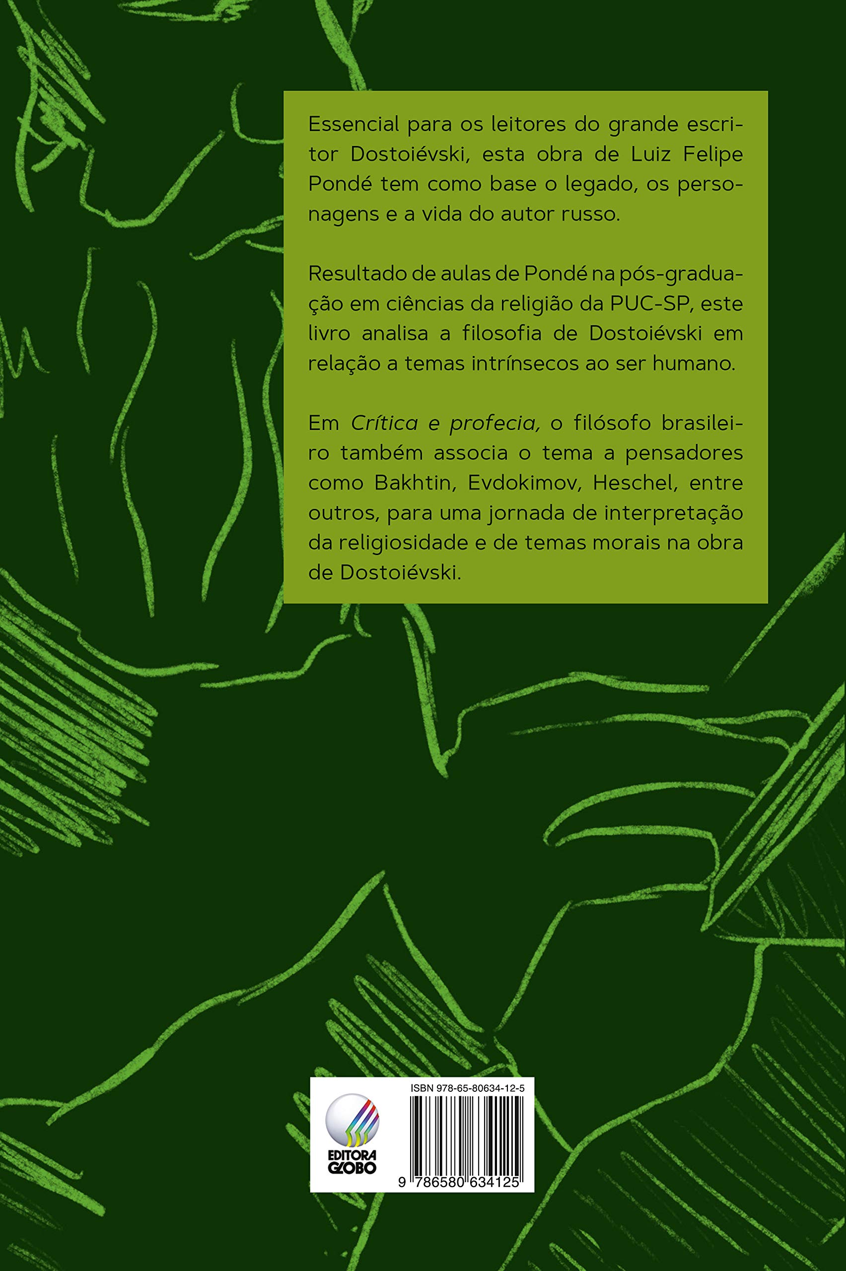 Livro 'Crítica e profecia' de Luiz Felipe Pondé