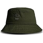 Timberland Mens Bucket Hat, Cotton Twill, Soft Brushed Finish, Packable Sun Hat