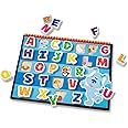 Melissa & Doug Blue's Clues & You! Wooden Chunky Puzzle - Alphabet (26 Pieces), Multi