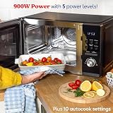 Russell Hobbs 25L 4-in-1 Digital Microwave Air Fryer 900W Black view 3