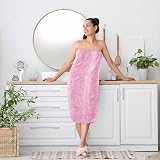 Utopia Towels Premium Jumbo Bath Sheet 90 x 180 cm 2 Pack Pink view 7