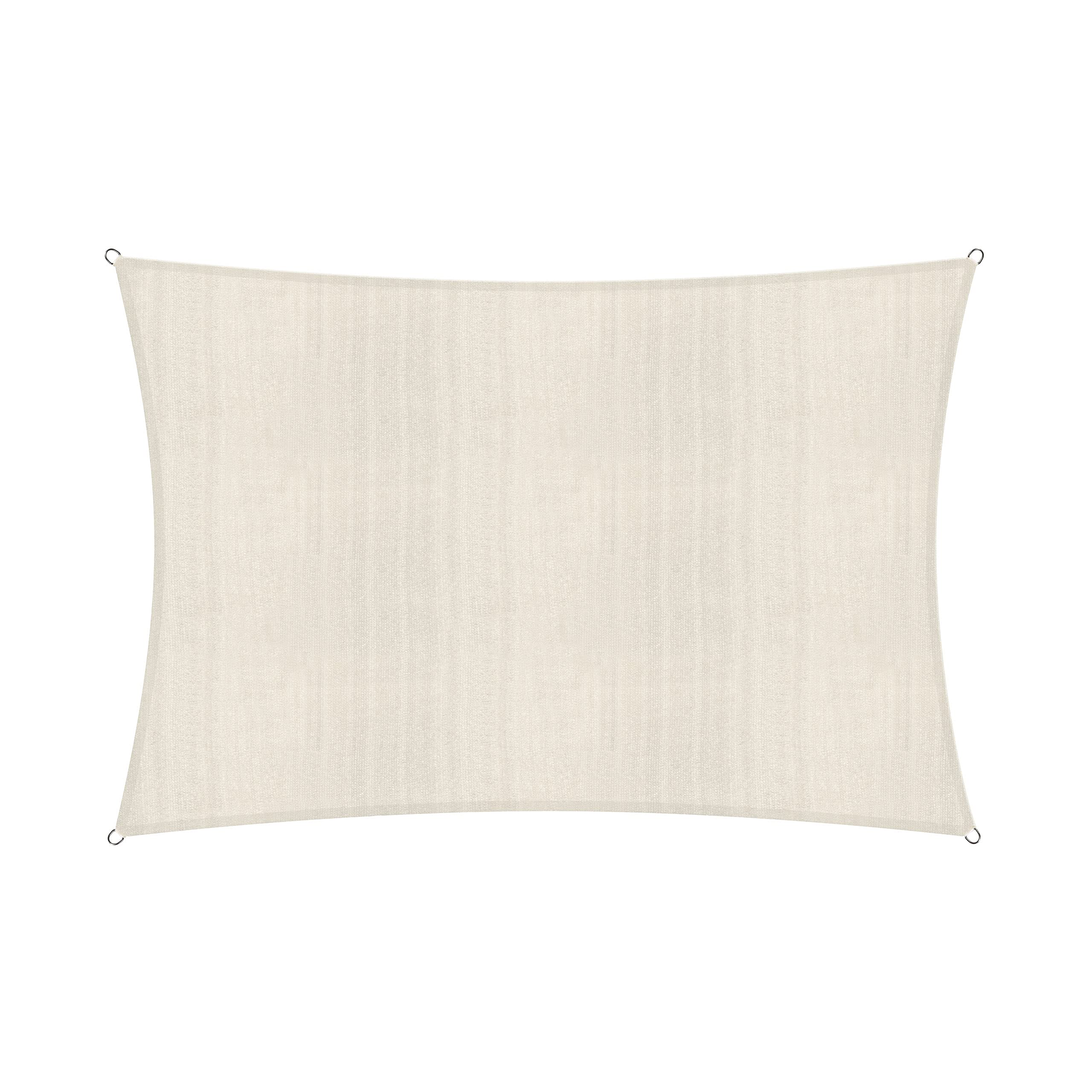 Lumaland sunshade with attachment ropes, 100 % HDPE stabiliser for UV protection