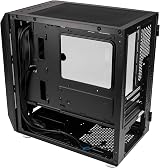 Kolink Citadel Mesh Micro ATX Case Black Tempered Glass Full Mesh Front view 9
