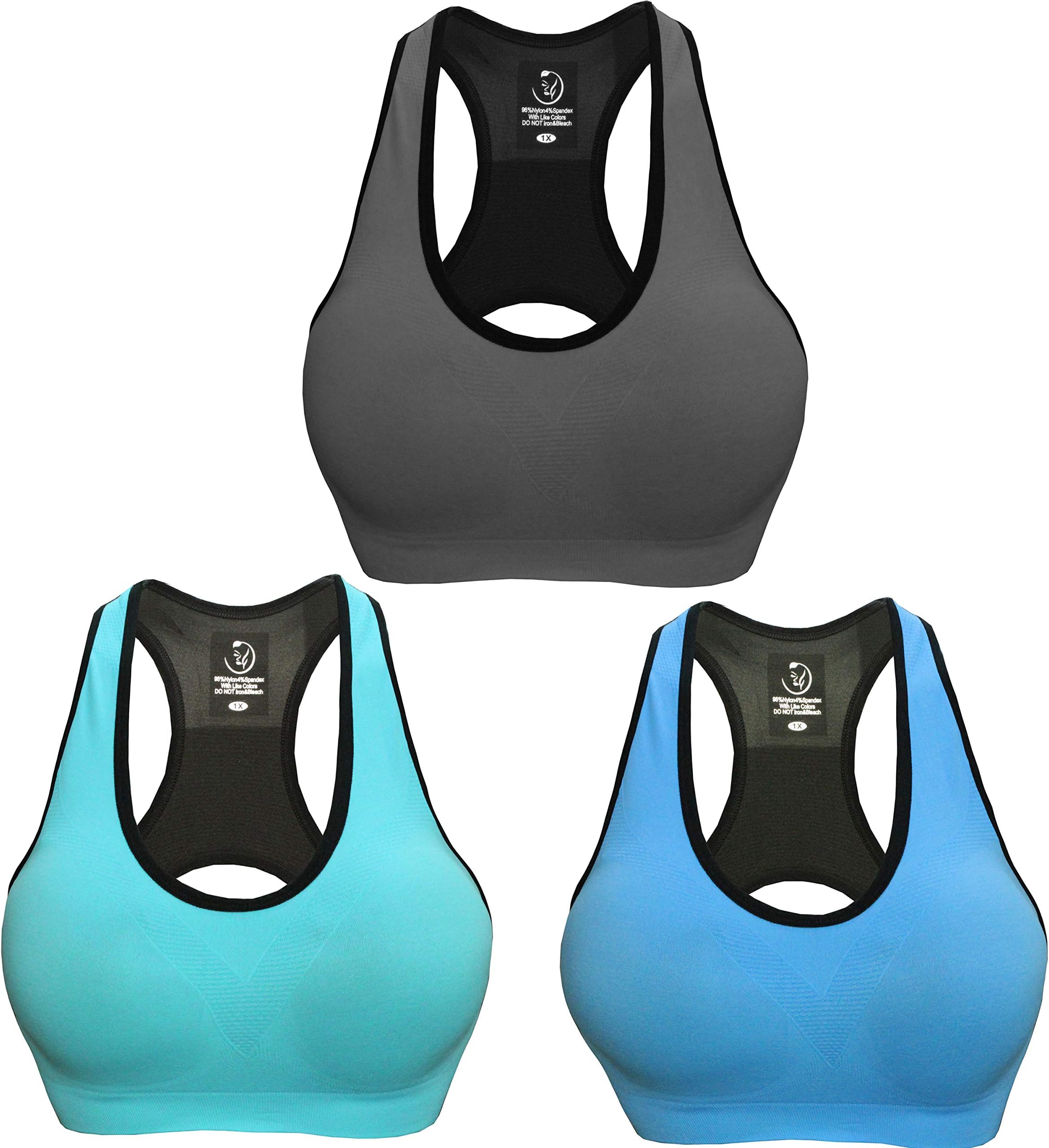 Plus Size Sports Bra 1X-5X