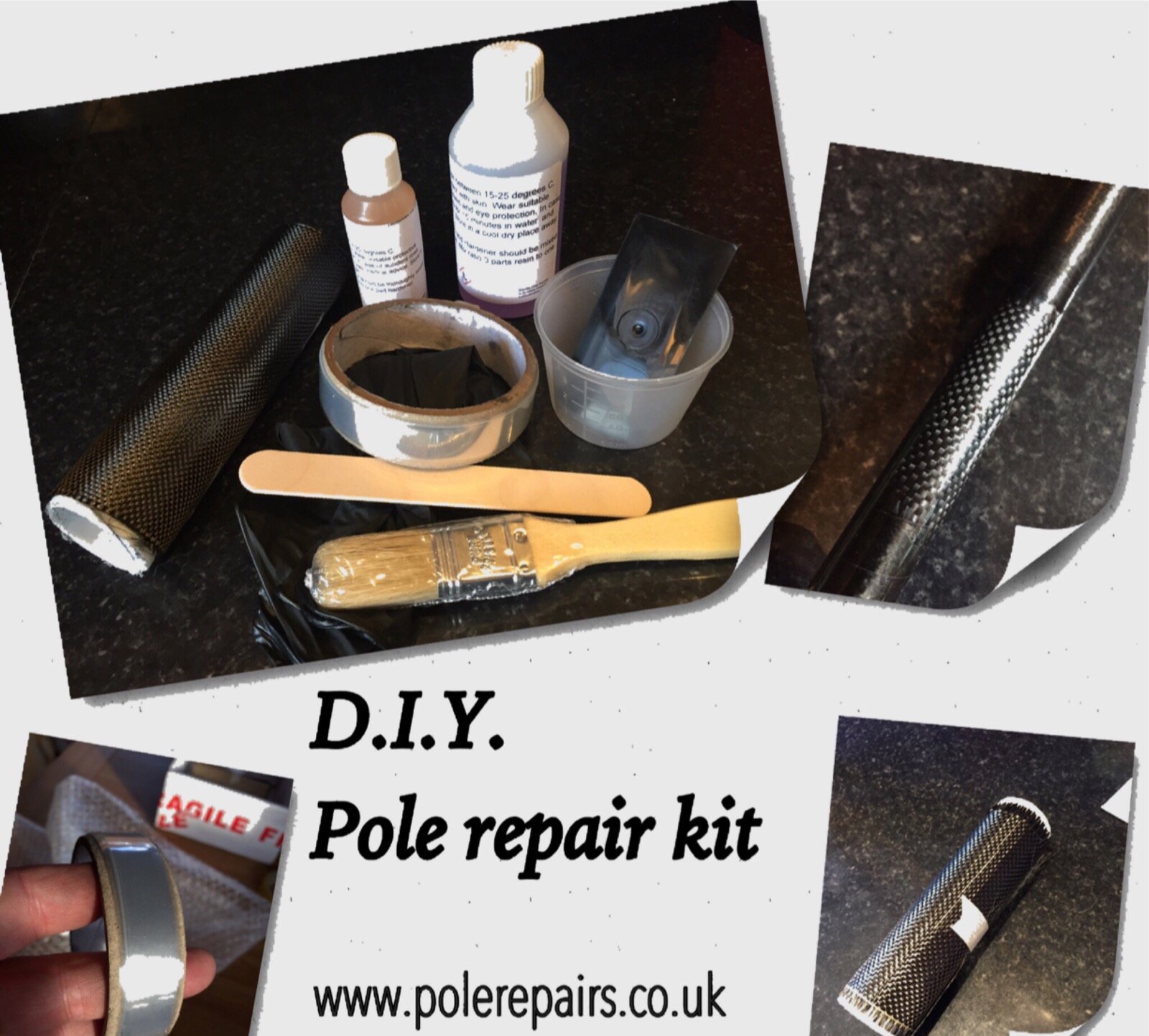 Diy Carbon Fibre Fishing Pole Repair Kit Buy Online In Japan At Desertcart Jp Productid 67060481