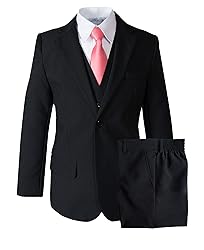 Spring Notion Big Boys' Modern Fit Dress Suit Set 6