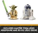 LEGO Star Wars Yoda's Jedi Starfighter 75360 with Yoda and R2-D2 view 7