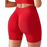 BRXL Seamless Impact Compression Scrunch Butt Lifting Shorts for Women V Back 5" Inseam High Waist Workout Gym Yoga BrxlGrit