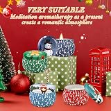 Yinuo Mirror 4 Pack Soy Candles Christmas Scents 120H Burn Time Gift Set view 7