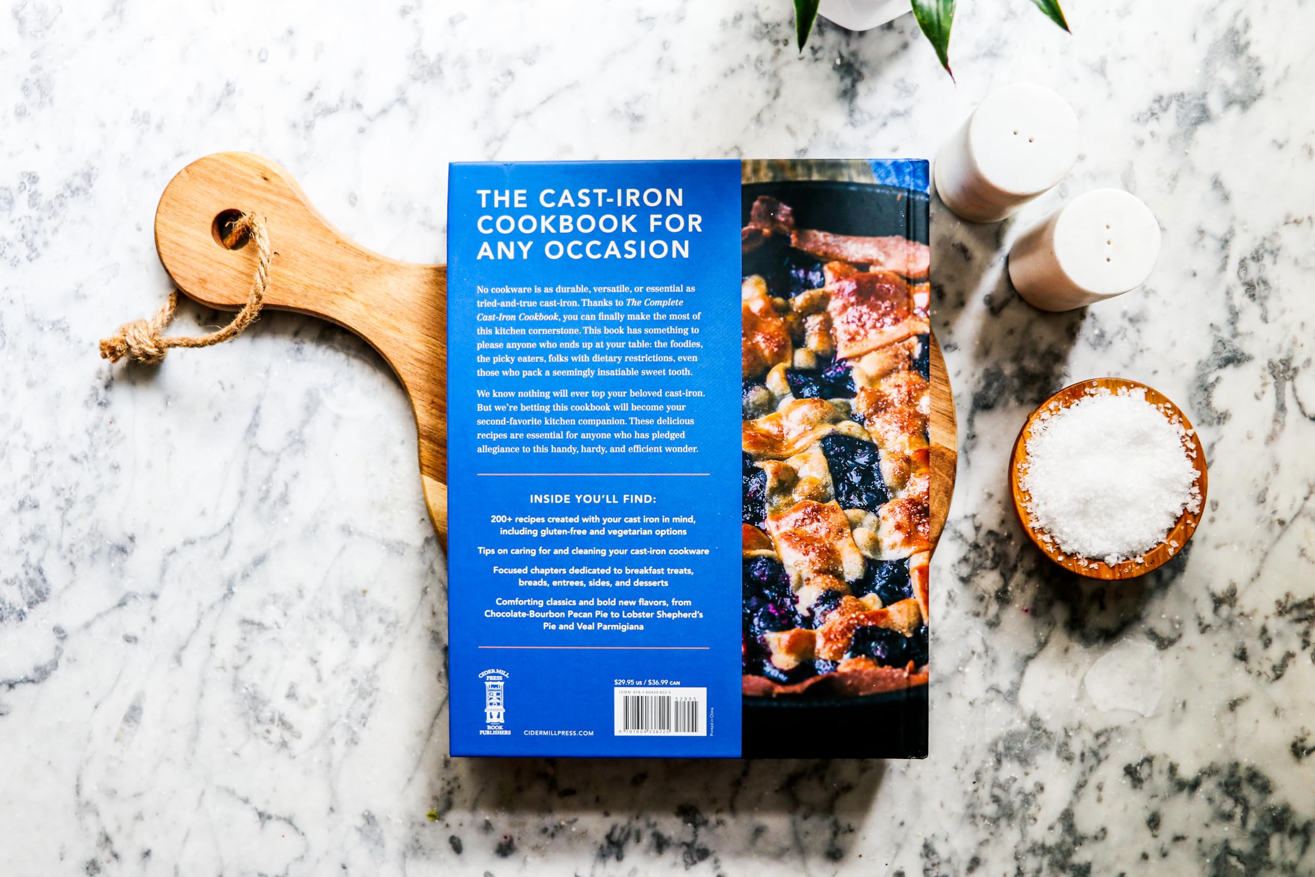 The Complete Cast Iron Cookbook: A Tantalizing Collection of Over 240 Recipes for Your Cast-Iron Cookware (Complete Cookbook Collection)