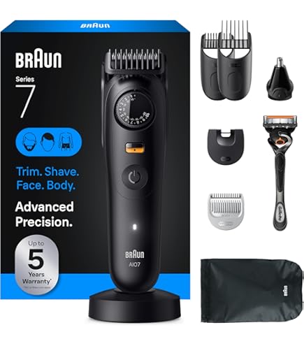 Amazon.com: Braun Series 5 All-in-One Beard & Body Grooming Kit
