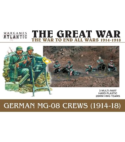 Amazon.com: The Great War - British Infantry 1916-18 (30 Figures