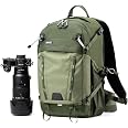 Think Tank Mindshift Backlight Sprint Zaino Fotocamera Montane Green, Nuovo In Scatola, Per DSLR E Accessori