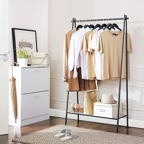 SONGMICS Clothes Rack, Clothing Rack, Garment Rack with Steel