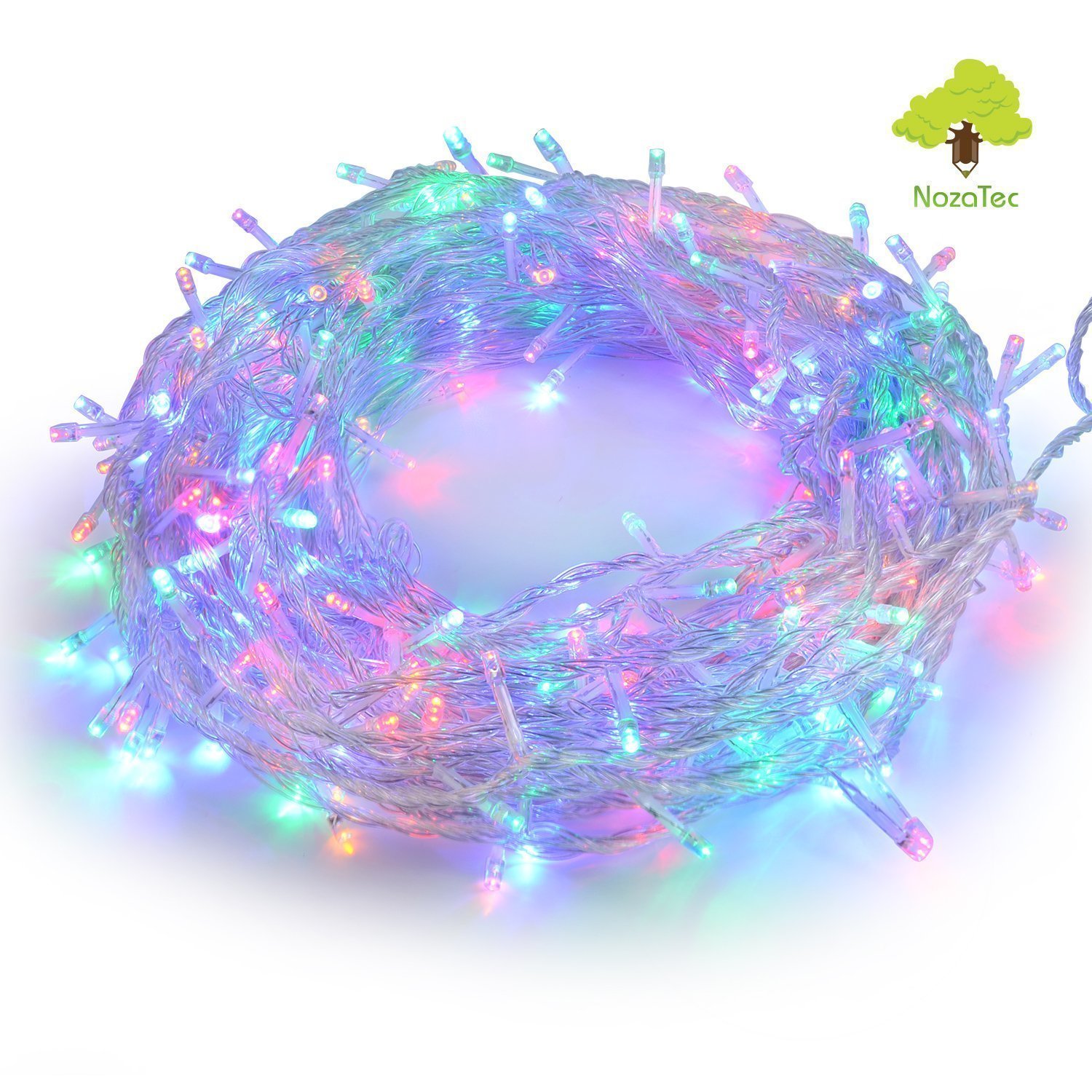 100 LED Fairy Lights 10m Indoor String Lights 8 Functions Multicolour