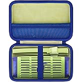 co2CREA Hard Travel Case for Anker Soundcore Boom 3i Speaker, Shockproof Protective Storage Bag with Handle and Mesh Pocket, Green Case