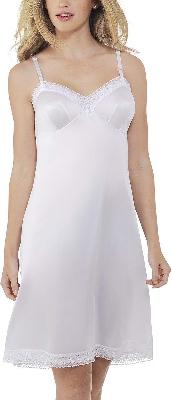 Vanity Fair Women's Rosette Lace Full Slip 10103 Amazon.ca Clothing