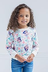 Disney Princess Moana Big Girls Sweatshirt White