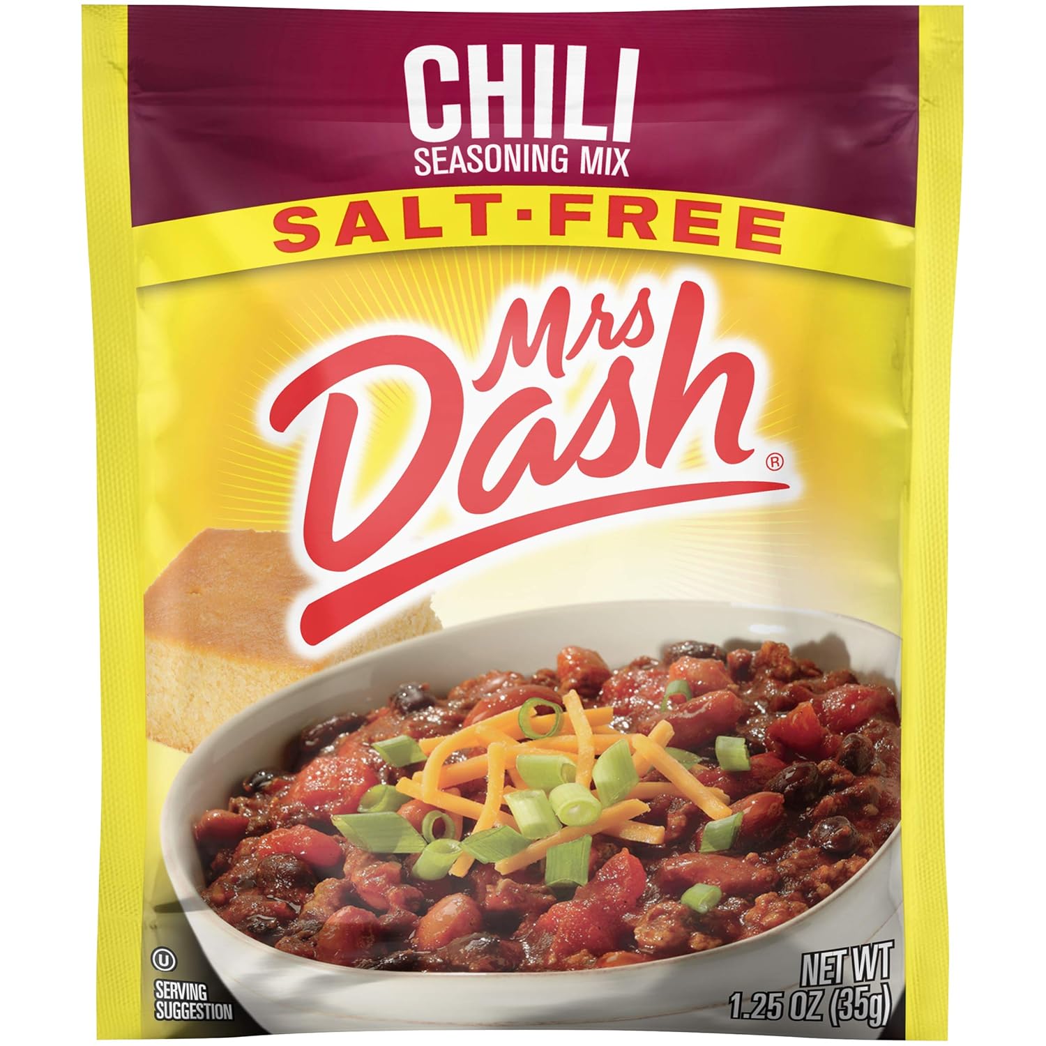 Mrs. Dash, Seasoning Mix, Chili, 1.25 Ounce