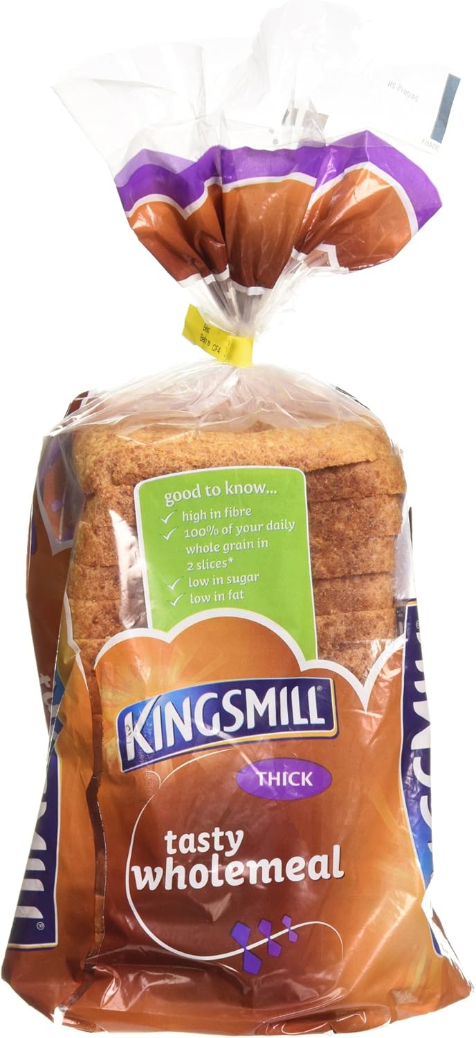 Kingsmill Tasty Wholemeal Thick Sliced Bread, 800g Amazon.co.uk Grocery