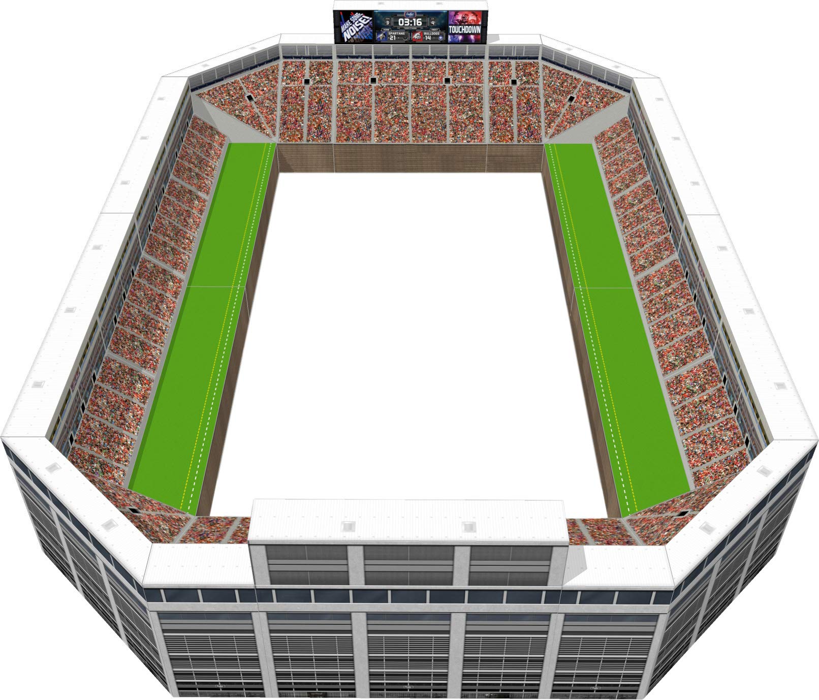 Tudor Games 3001 Electric Football Stadium Kit Component, Multi eBay