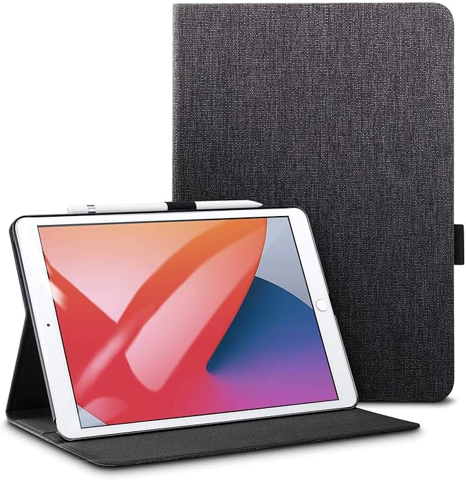 ESR Case for iPad 8th Generation 2020 and 7th Gen 2019 10.2Inch, Smart Case with Pencil Holder