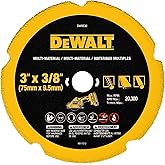 DEWALT Cut Off Wheel, 3", with Fine Finish, Ultra Sharp Carbide (DW8530)