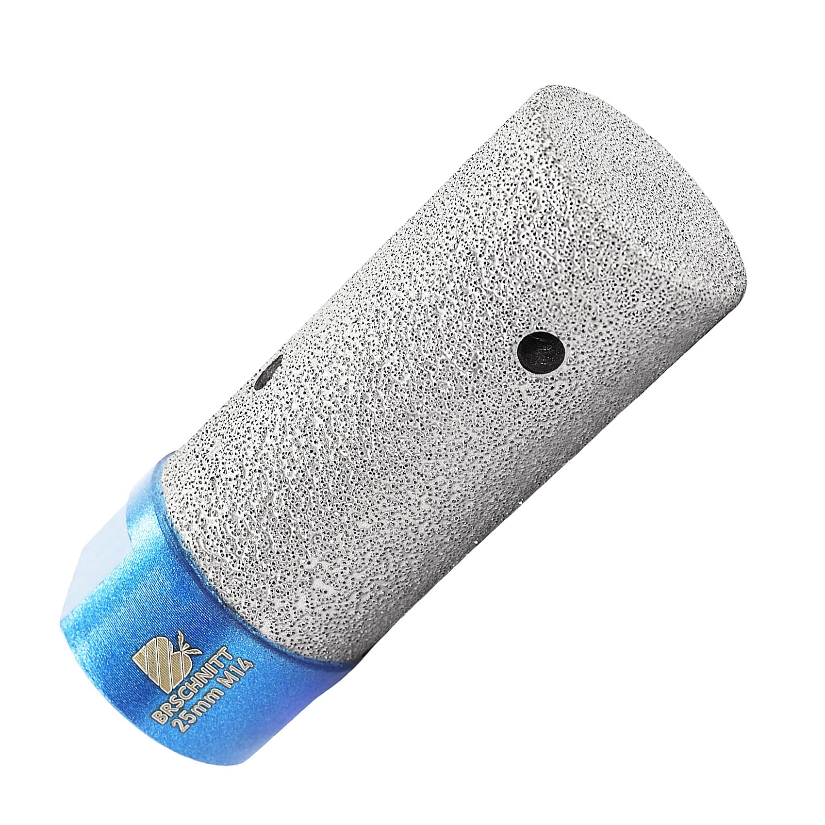 Diamond Finger Milling Bits -BRSCHNITT 25mm Dry Core Drill Bit for Enlarging Shaping Existing Holes of Porcelain,Hard Ceramic,Granite,Marble with M14 Thread
