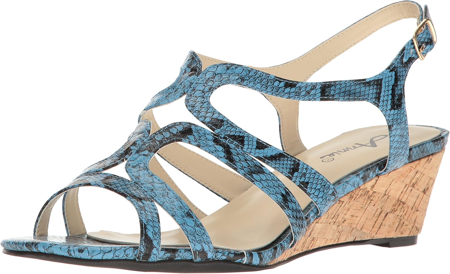 Annie Shoes Women's Aspen W Espadrille Wedge Sandal