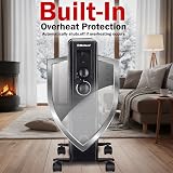Belaco Oil Filled Radiator 11 Fins 2500W with Adjustable Thermostat view 4