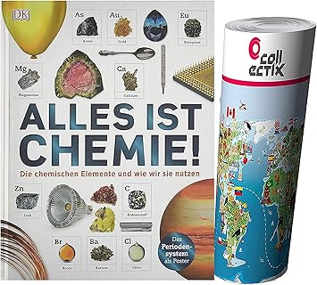 Alles Ist Chemie Die Chemischen Elemente Und Wie Wir Sie Nutzen Gebundenes Buch Kinder Weltkarte Amazon De Spielzeug
