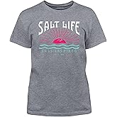 Salt Life Girls Good Morning Sunshine Youth Short Sleeve Classic Fit Shirt