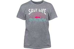 Salt Life Girls' Good Morning Sunshine Youth Short Sleeve Classic Fit Shirt