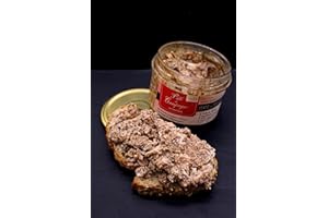 FERME DU MOULIN DES CHARTREUX Farmhouse pâté de campagne -Set of 2- Handcrafted Pâté Made in France - Traditional Recipe from the French Countryside - Preservative-Free - French Gastronomy - Pork, Liver, Pork Fat, Flour, Eggs, Cognac.