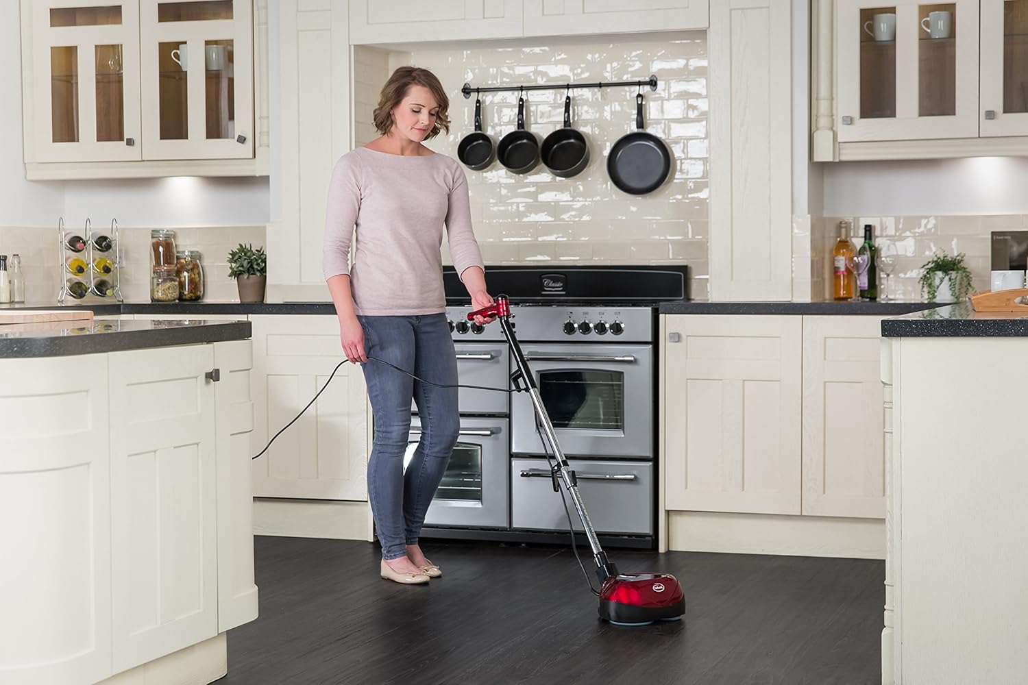 Floor Polisher Buffer Electric Machine Industrial Use Scrubber