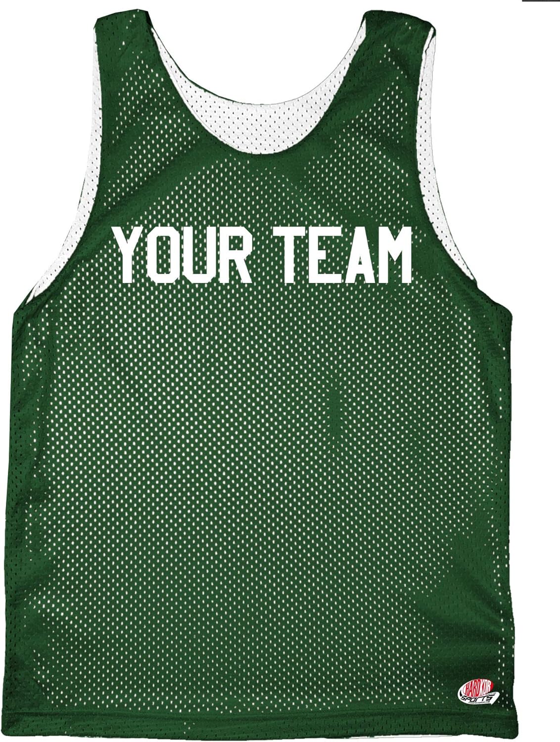 red and green basketball jersey